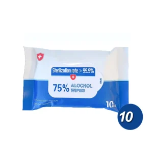 Custom Disinfecting Wet Wipes Non Woven Baby Skin Safe for Feeding Hand Mouth Cleaning Daily