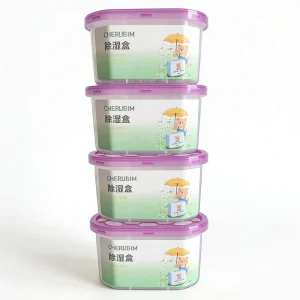 Custom Disposable Dehumidifier Boxes Moisture-Absorbing and Mildew-Resistant Desiccants for Closets and Indoor Spaces