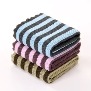 Custom Disposable Eco Friendly Knitted Plain Dish Cloth Kitchen Rags Cleaning Towels for Counters Dishes Home