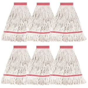 Custom Easy Wring Clean Spin Wet Replacement Cotton Mop Head Refill for Hospital Hotel Home Office Mall Use