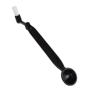 Custom Espresso Machine Group Head Cleaning Brush with Long Handle Nylon Bristles and Measuring Spoon Barista Coffee Tools