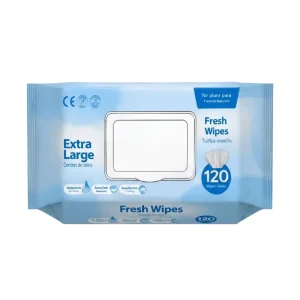 Custom Factory OEM 120pcs Eco-Friendly Non-Woven Antibacterial Alcohol-Free Water Cleaning Wipes