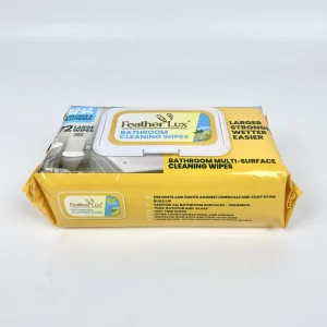 Custom Flushable Biodegradable Bathroom Wet Wipes Adults Shower Disposable Full Wash Organic Body Cleansing Wipes for Daily Care