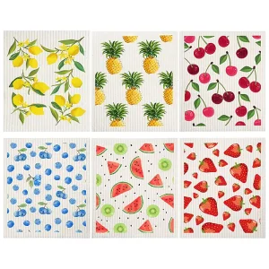 Custom Hot Cellulose Sponge Kitchen Cleaning Dishcloth Swedish Dish Cloths