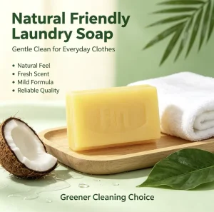 Custom Hot Selling Handmade Bar Soap for Washing Cloth Oily Skin Use Natural Friendly Professional Laundry Soap