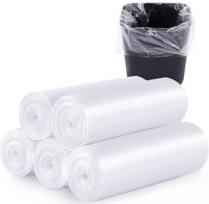 Custom Household Rubbish Clear Garbage Bag Trash Bags Kitchen Star Seal Trash Bags