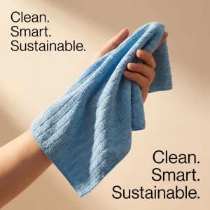 Custom Household Warp Knitting Microfiber Cleaning Towel Multi-Purpose Thickened Cloth or Kitchen Dish Washing Car Drying