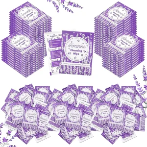 Custom Hygienic Lady Care Feminine Intimate Cleansing Wet Wipes Single Packaging Yoni Wipes