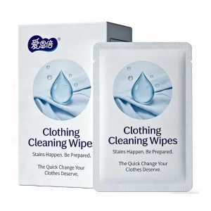 Custom Instant Stain Removal Clothing Wipes, Portable Travel Pack for Clothing Oil Stains