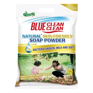 Custom Label Natural Soap Powder 1.7kg Low-Foam Laundry Detergent for Hand Wash