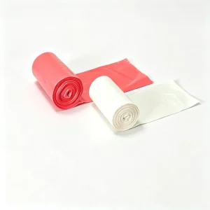 Custom Large Capacity Plastic Trash Bags with Star Seal Bottom for Kitchen and Office