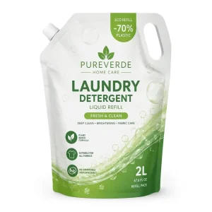 Custom Large Spout Pouch Bag with Handle for Liquid Detergent Laundry Refill Packaging 500ml 2L 5L