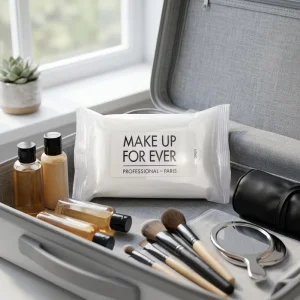 Custom Logo 10pcs Makeup Removal Wipes Plain Non Woven for Eyeshadow Foundation Lipstick Remover
