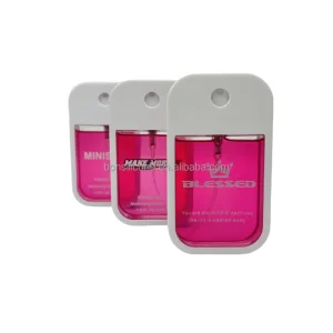 Custom Logo 38ml 45ml Travel Pocket Size Alcohol Hand Soap Liquid Sanitizer Credit Card Spray Kills 99.99% Bacterials