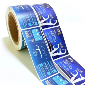 Custom Logo Durable Waterproof Oil Proof Self adhesive Labels Custom Printed Stickers for Daily Chemical Personal Care Products