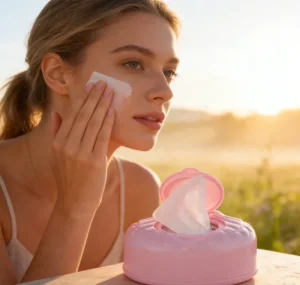 Custom Logo Eco-Friendly Wet Makeup Remover Wipes for Oil Makeup Removal