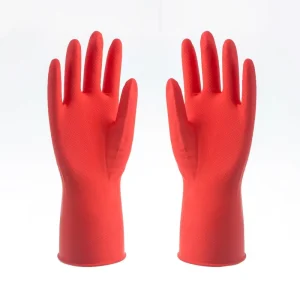 Custom Logo FEIE OEM Gardening Household Dish Wash Latex Medium Thickness Kitchen Cleaning Gloves S M L XL