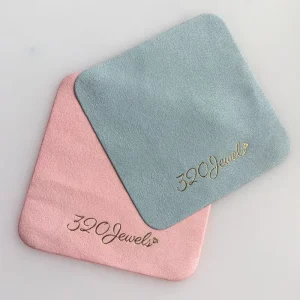 Custom Logo Premium Microfiber Cleaning Cloth for Glasses Eyeglasses Screen Cleaning Ultra Soft Scratch Free Polishing Cloth