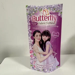 Custom Logo Printed Bag Stand up Pouch for Washing Liquid Laundry Detergent Fabric Softener