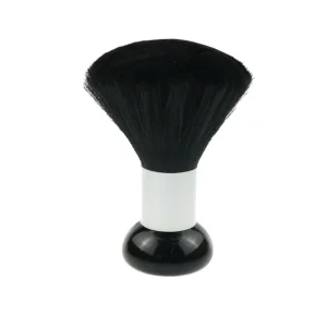 Custom Logo Stylist Barber Shaving Brush for Face and Neck Hair Removal, Black