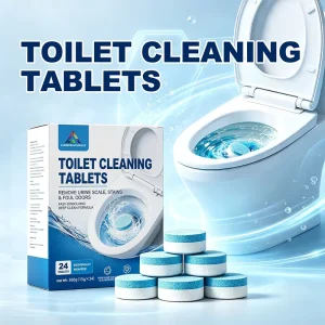 Custom Logo Toilet Cleaner Tablets No Corrosion Powerful Cleaning