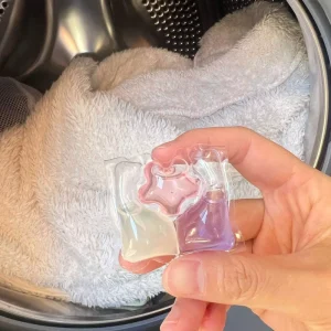Custom Logo Washing Apparel Detergent Gel Balls Liquid Capsules Detergent Laundry Pods