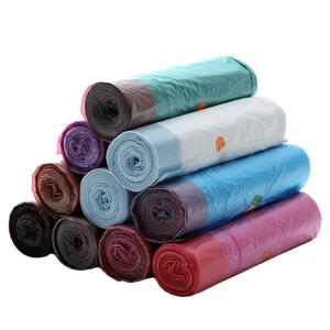 Custom Low MOQ Heavy Duty Drawstring PE Trash Bags Large Leakproof Recyclable Extra Thick OEM ODM Packaging Manufacturer