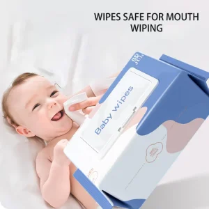 Custom Low Price Disposable Soft Baby Wipes No Scent Facial Tissue Non Woven Cleaning Wipes for Baby’s Wet Face