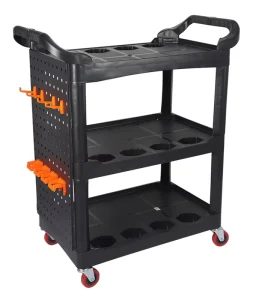 Custom Made Car Care Garage Trolley Car Detailing Cart for Car Care and Cleanings