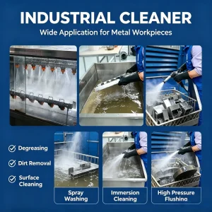 Custom Metal Surface Cleaner Oil Removal Industrial Cleaning Agent Alkaline Liquid Degreaser