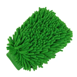 Custom Microfiber Chenille Car Wash Glove car Cleaning Mitt Wipes