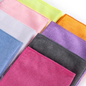 Custom Microfiber Hotel Cleaning Cloths and Shoe Cleaning Oil Towels Quick-Dry