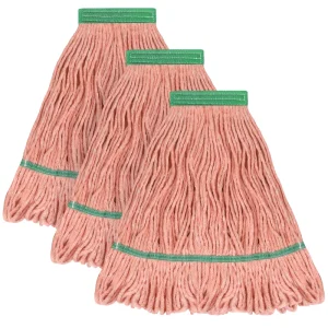 Custom Multifunctional 200g Cotton Wet Mop Durable Household Cleaning with Plastic Stainless Handle