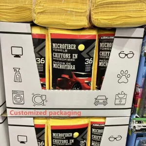 Custom Multiple Colors Microfiber Car Towel Warp Microfiber Cleaning Cloths Product Polishing Wash Car Detailing Towel Supplier