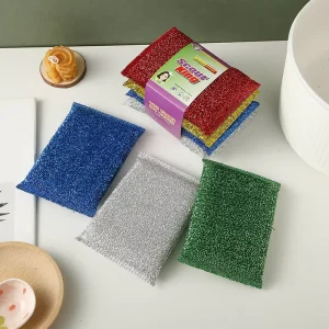 Custom Multipurpose Antibacterial Easy Clean Soft Water Sponges Scouring Pads