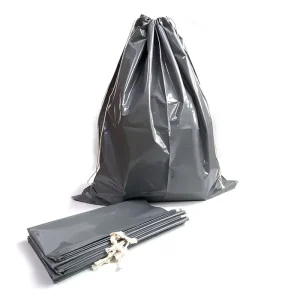 Custom ODM Scented PE Drawstring Garbage Bags with Cotton Drawstring on Roll
