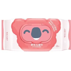 Custom OEM Baby Cleaning Wet Wipes Soft Eco friendly Spunlace Scented Flushable Antibacterial Individually Wrapped