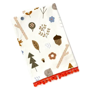 Custom OEM Kitchen Dish Towel Direct Manufacturer Soft Absorbent Cotton Canvas Cartoon Digital Print Eco Friendly for Cafe MOQ