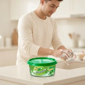 Custom OEM ODM Eco-Friendly Lemon Fragrance Stain Remover Kitchen Dishwashing Detergent Paste Disposable