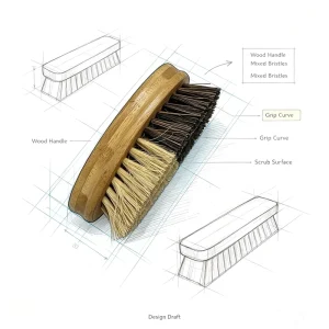 Custom Orders for Wooden Brushes Wooden Cleaning Brushes and Kitchen Cleaning Brushes for Home Use
