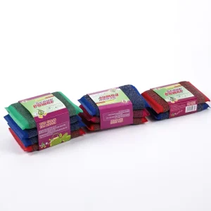 Custom Package Eco friendly Cleansing Sponge Scouring Pads Kitchen Sponges