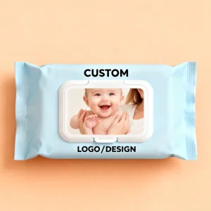 Custom Packing Baby Wipe Unscented 99% Pure Wet Tissues Baby Cleansing Wipes Unscented Soft Alcohol Free Wet Towels for Newborns