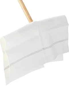Custom Perforated Lint-Free Cotton Square Kitchen Eco-Friendly Washable Mop Cloth Refills Mop Pads