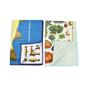 Custom Personalized Digital Printed Microfiber Kitchen Tea Towel Quick Dry Eco Friendly Water Absorption Cleaning Dish Cloth