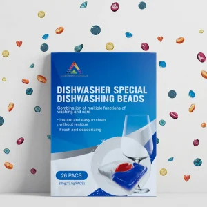Custom Phosphate free Fragrance Free Eco-Friendly Kitchen Dishwasher Pods Dishwasher Detergent Powder
