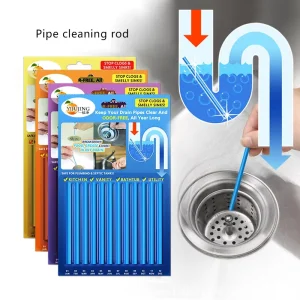Custom Pipe Dredging Rod Stick Toilet Drain Pipe Dredge Agent Cleaner