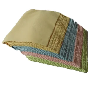 Custom Print Eco-Friendly 100% Polyester Microfiber Lens Cleaning Cloth for Eyeglasses 13x13cm