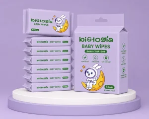 Custom Printed Cleaning Wet Wipes Restaurant Disposable Nonwoven Small Mini Cleansing Wet Tissue Wipes Individual Packaging