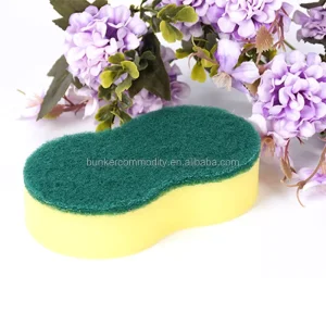 Custom Printed Kitchen Cleaning Sponge and Scouring Pads Cleaning Sponge Eraser