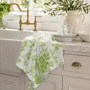 Custom Printed Tea Towels Floral Tea Towels Tea Dish Towels Tea Towels Cotton Customize Print Custom Cotton Tea Towel